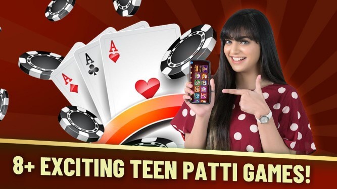 teen patti live 8 exciting games banner